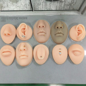In Silicone modello orecchio bocca del naso orecchini di visualizzazione strumento di pratica per la scienza medica - Product Image 4