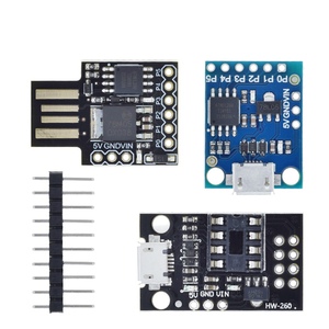 TZT 1 adet mavi siyah TINY85 Digispark Kickstarter mikro geliştirme kurulu ATTINY85 modülü Arduino için IIC I2C USB