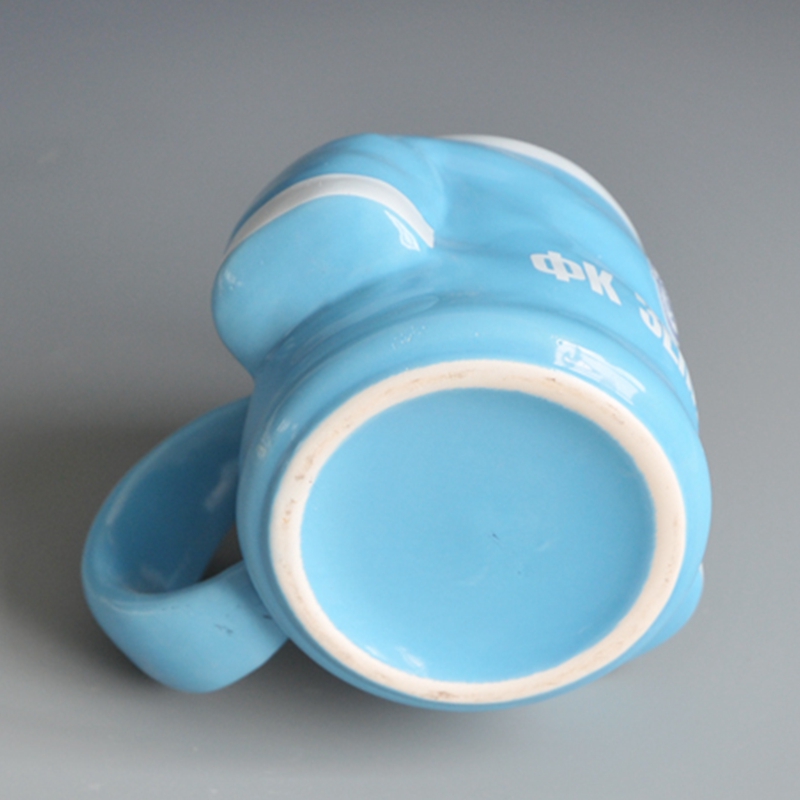 Seaygift Novelty Basketball Jersey Design 450ml Ceramic <strong>Cup</strong> for Team Gifts or Present with Lid | Mugs for Water - Product Image 6