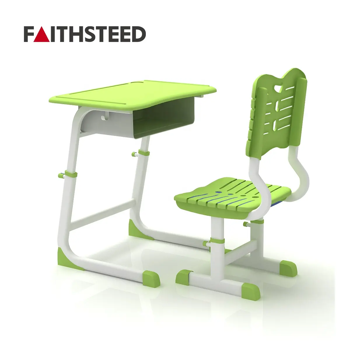 2024 Fabriqué en Chine top vente design étudiant bureau meubles école primaire table et chaises ensemble