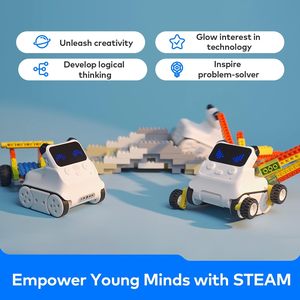 Makeblock Codey Rocky Interactive Emo Robot, Coding for Kids 8-12, STEM ToysサポートスクラッチPythonプログラミング - Product Image 6
