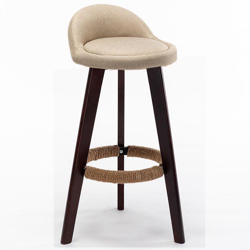 Pieds marron assise hauteur 70cm -- tissu beige
