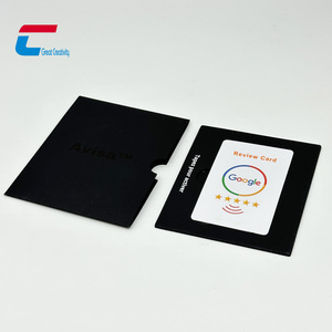 Programmable Social Media Business Card QR <strong>Code</strong> Printing NFC Google Review Cards Custom - Product Image 5