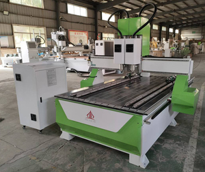 Máquina de tallado de enrutador de madera CNC de dos husillos 1325 1530 2030 2040 enrutador CNC de madera de dos cabezales independiente para la venta - Product Image 3