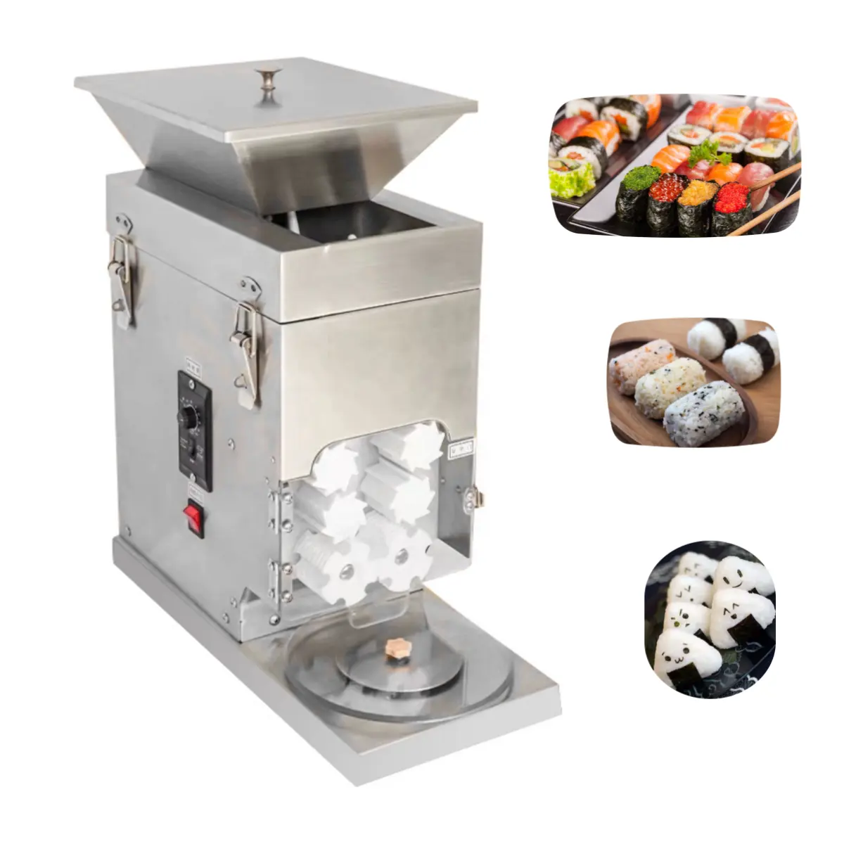 Easy for Sushi Rice Ball Make Commercial Use Sushi Maki Machine