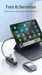 Hoge Kwaliteit Draagbare <span class=keywords><strong>Usb</strong></span> 3.0 Type A <span class=keywords><strong>Hub</strong></span> 4-In-1 Multiport Docking Station Voor Laptop Op Voorraad - Product Image 3