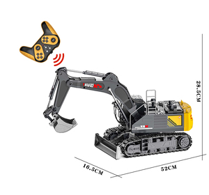 2.4GHz 9-15CH Metal <strong>RC</strong> Construction Engineering Car Vehicles Excavator/Truck/Loader <strong>Rc</strong> Truck with Music and Light - Product Image 6