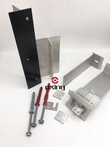 Sistema di rivestimento della facciata in pietra di marmo in lega di alluminio la staffa di tipo C di tipo L è regolabile - Product Image 6