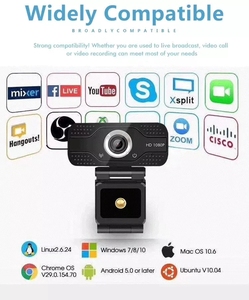 Einzigartige Design Webcam USB Web Kamera für Android TV Box für ZOOM für Win 10 Multi Funktion Webcam 1080P - Product Image 5