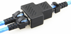CAT 5 CAT 6 LAN <strong>Network</strong> Rj45 Cable Port <strong>Network</strong> Cable Splitter Extender Plug <strong>Adapter</strong> Connector Split Into Two Ethernet Splitter - Product Image 2