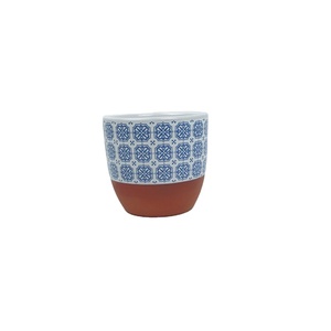 2019 Yeni Tasarım Stoneware Pişmiş Toprak Yuvarlak Çıkartma ile Fincan için Küçük Fincan Sake, Beyaz Ruh, ve benzeri - Product Image 1
