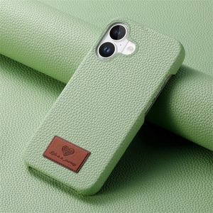 Lychee cilt PU durumda kabuk arka kapak iPhone 15/16 Pro/16 artı, iPhone 11 için Pro/12/13/14 Promax/16E cep telefonu kılıfı - Product Image 1