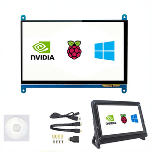 Raspberry Pi4モデルB7インチタッチスクリーンIPSLCD1024x600ディスプレイforJetson NanoPCラップトップRaspberry Pi 4B 3B - Product Image 2