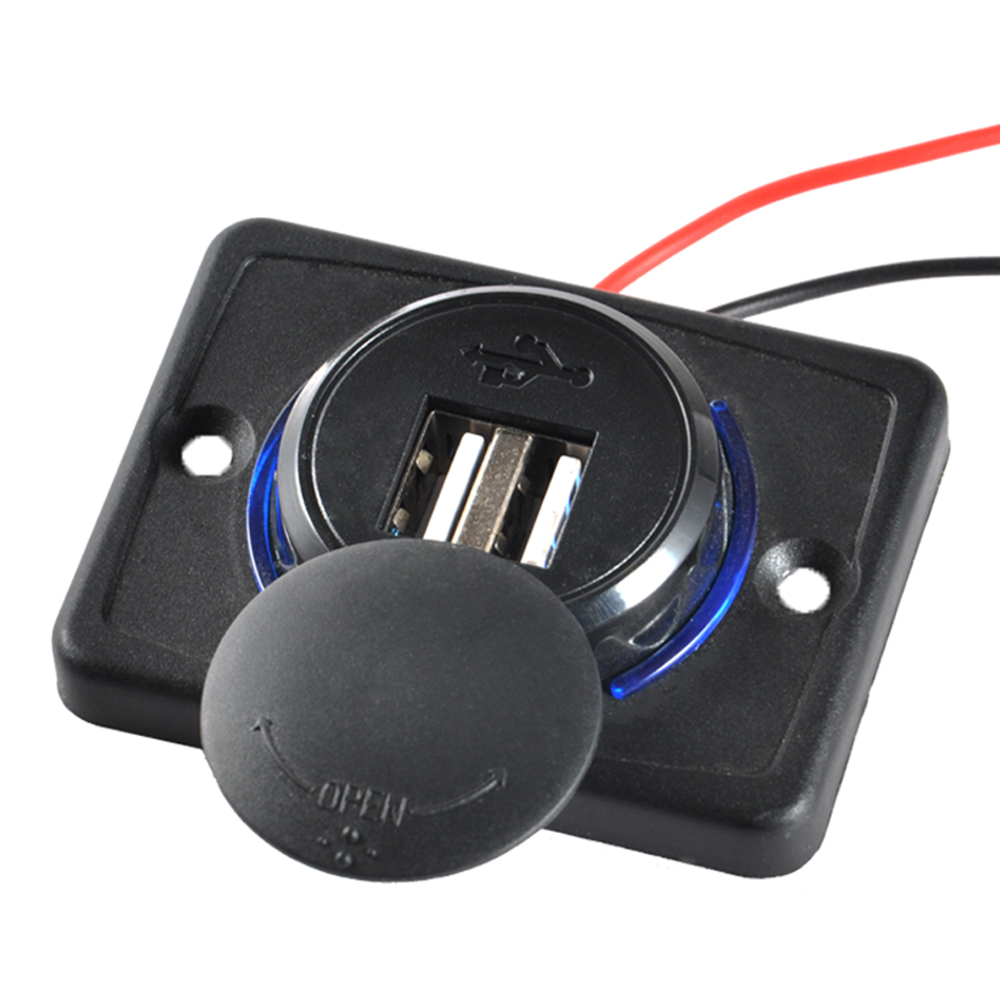 Black Housing Orange LED