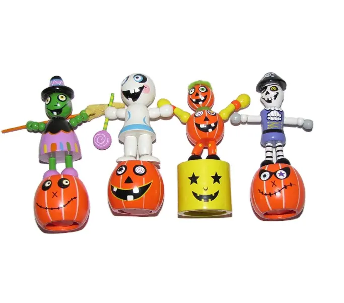 christmas Pumpkin Festival Popular items for kids wooden push button puppets toys