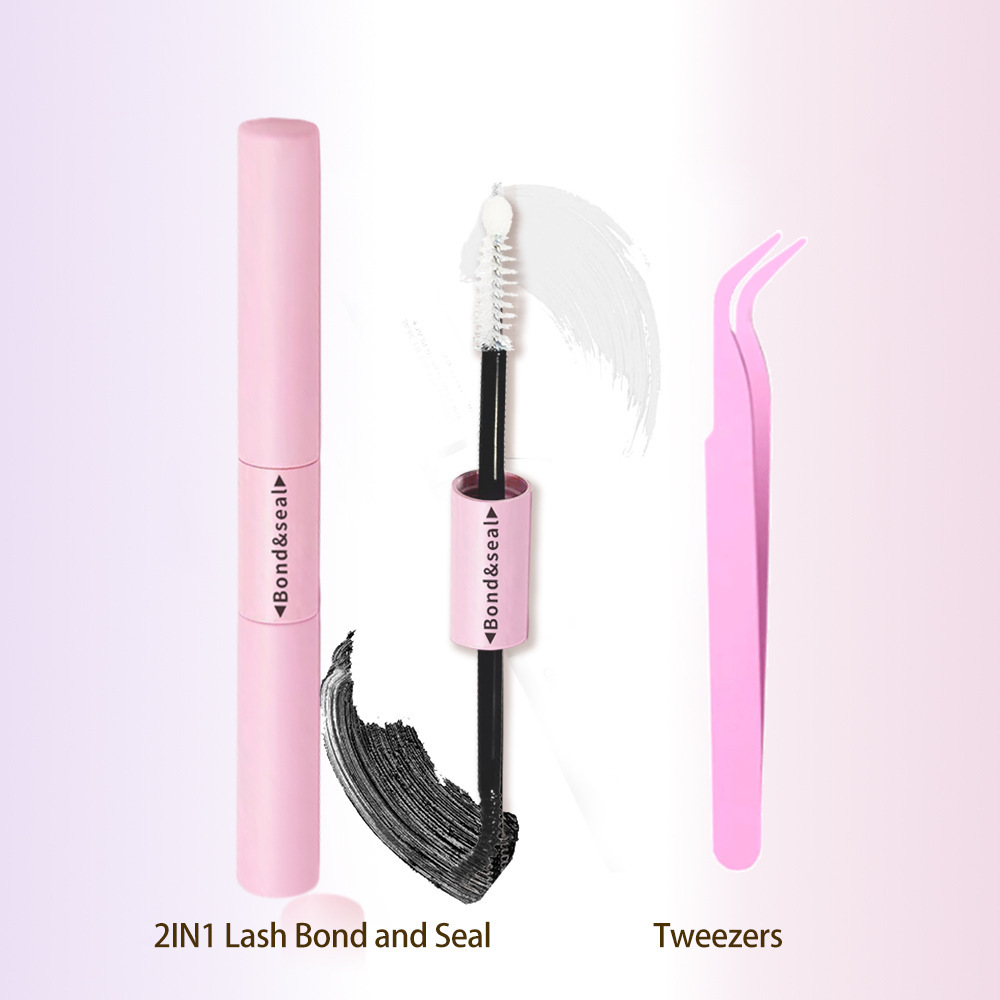 Tweezers + glue