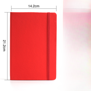 Cross-border A5 Elastic Strap Notepad Simple Pu Business <strong>Notebook</strong> Full Horizontal Line Inner Page Diary Book Spot - Product Image 5