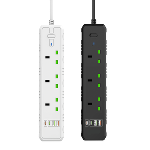 Combo diseño Gsm extensión de toma de corriente portátil Multi extensión enchufe 4 vías 2usb tira de alimentación - Product Image 1