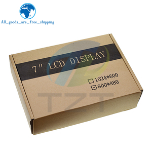 TZT 7 pollici Display LCD compatibile HDMI Touch Screen 800x480 risoluzione capacitivo Touch Screen sistemi di supporto per Raspberry Pi