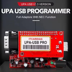 UPA USB PRO V1.3 Full Set with Test Cable ECU Chip Tunning Full Script Upa Usb Programmer Full Eeprom Adapter Tool