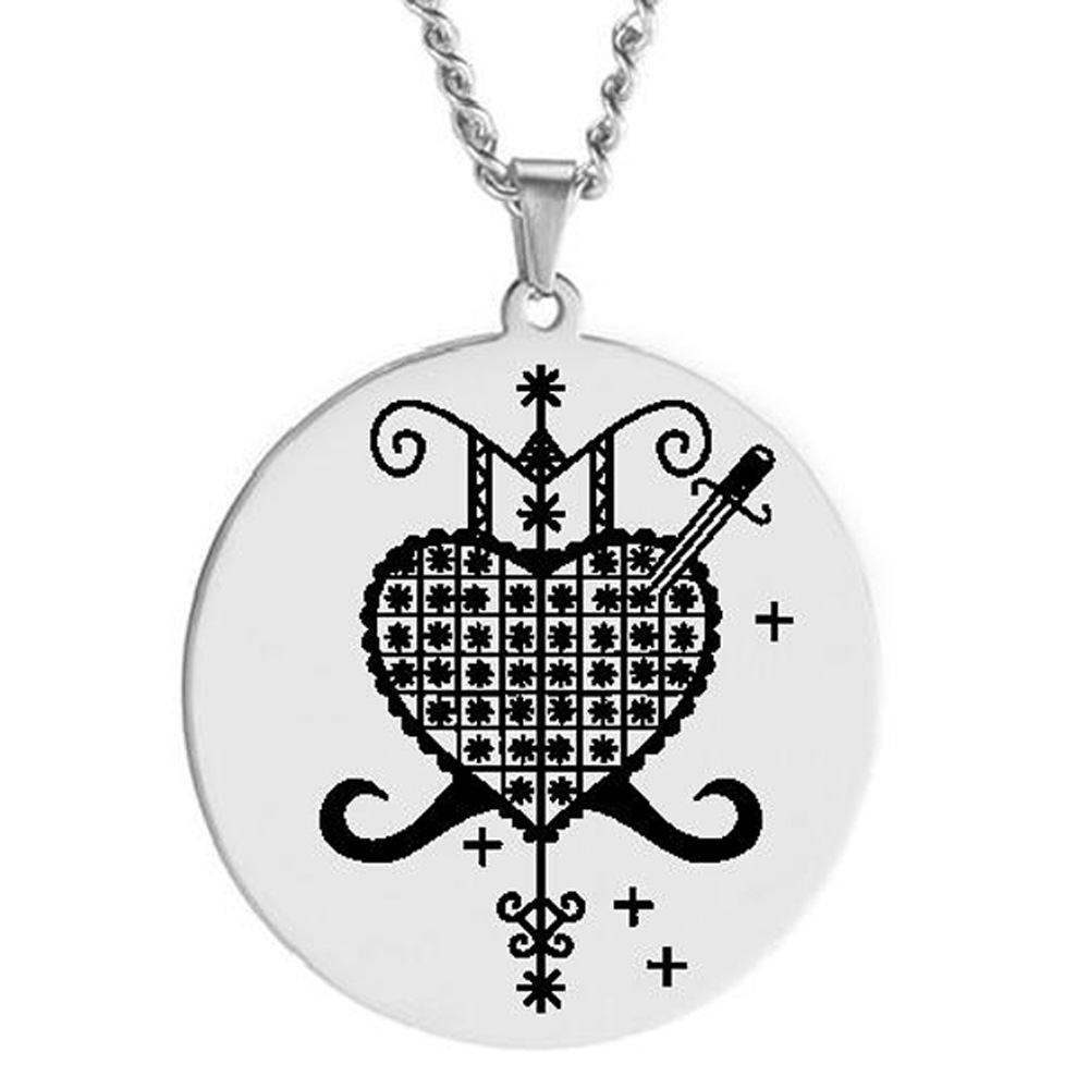 Steel color necklace 4
