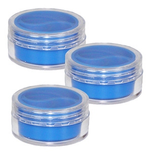 <strong>5ml</strong> 7ml 10ml clear PS <strong>Jar</strong> Plastic <strong>Container</strong> with Silicone Insert - Product Image 5
