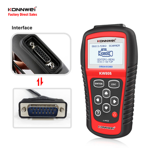 Vehicle Tools KONWEI KW808 OBD2 Diagnostic Tool Auto <strong>Code</strong> <strong>Reader</strong> OBD 2 Scanner for 12v Cars Better Than <strong>MS309</strong> - Product Image 4