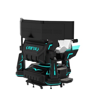 Dreamland lái xe mô phỏng 3 DOF xi lanh 3 màn hình đua xe lái xe mô phỏng với 3 màn hình xe đua trò chơi máy - Product Image 1