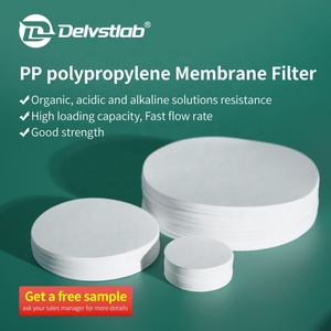 PP <strong>Filter</strong> Membrane Chemistry Lab Customizable <strong>Filter</strong> Factory Direct Supply Acid and Alkali Resistant 50mm 0.45um/0.22um for Lab - Product Image 2
