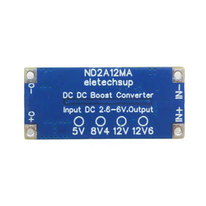 ND2A12MA 4.2V 8.4V 12.6V 1セルから2-3セルバッテリー電圧ダブラーDC-DCコンバータ3.3V 3.7V 4.2Vから5V 8.4V 12V 12.6Vブースター - Product Image 3
