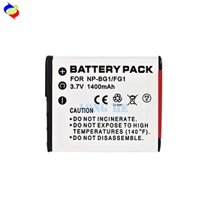 Replacement Camera Battery NP-<strong>BG1</strong>/FG1 for <strong>Sony</strong> DSC-T20/W HX10 H70 WXI/B W170 W220 W230 W290 DSC-W300 &amp; DSC-H50B 1400mAh 3.7V - Product Image 4