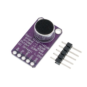 Módulo amplificador de micrófono MAX9814, amplificador de sonido, módulo de sensor de sonido MAX9814