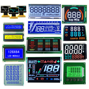Monocromatico produttore LCD Custom 7 segmento misuratore di energia Display LCD TN HTN VA FSTN modulo schermo per camera termostato - Product Image 1