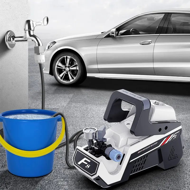 4800W Peak Power Car Wash Equipment portatile ad alta pressione più scenari usa la macchina dell'autolavaggio automatica