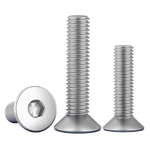 Phẳng đầu lục giác ổ cắm bu lông vít titan M2M3M4M5M6M8 hợp kim titan chìm đầu lục giác ổ cắm vít - Product Image 1