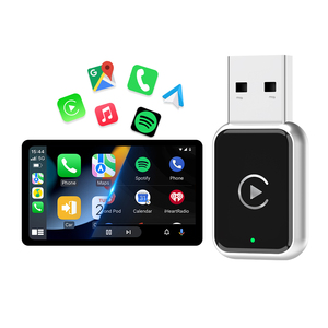 EKIY 2025 Ai Box CarPlay适配器无线和有线USB安卓屏幕即插即用自动连接汽车 - Product Image 1