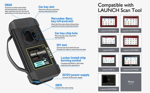 LAUNCH X431 XPROG 3+ Schlüsselprogrammierer OBD 2 Scanner und Codeleser Diagnosegeräte bei 12 V Spannung - Product Image 3