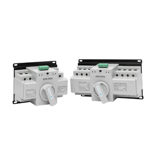 デュアルパワー自動転送スイッチ4P32A 63A 100A 125Aミニホームサーキットブレーカ単相三相4ワイヤーオン/オフ - Product Image 3