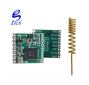 2 Stück 868MHz Super-Low-Power-HF-LoRa-Modul SX1276-Chip Fern kommunikation Empfänger IOT-Sender SPI IOT 2-teilige Antenne - Product Image 6