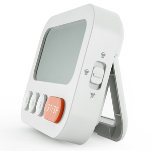 Timer digitale silenzioso orologio sveglia Display LCD ricaricabile a batteria Timer conto alla rovescia Timer Fitness - Product Image 4