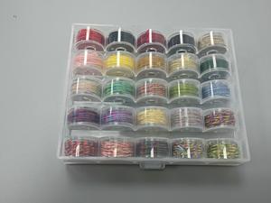 Cuentas de hilo elástico DIY duraderas, alambre colorido para componentes de pulsera personalizables, hallazgos para hacer joyas - Product Image 4