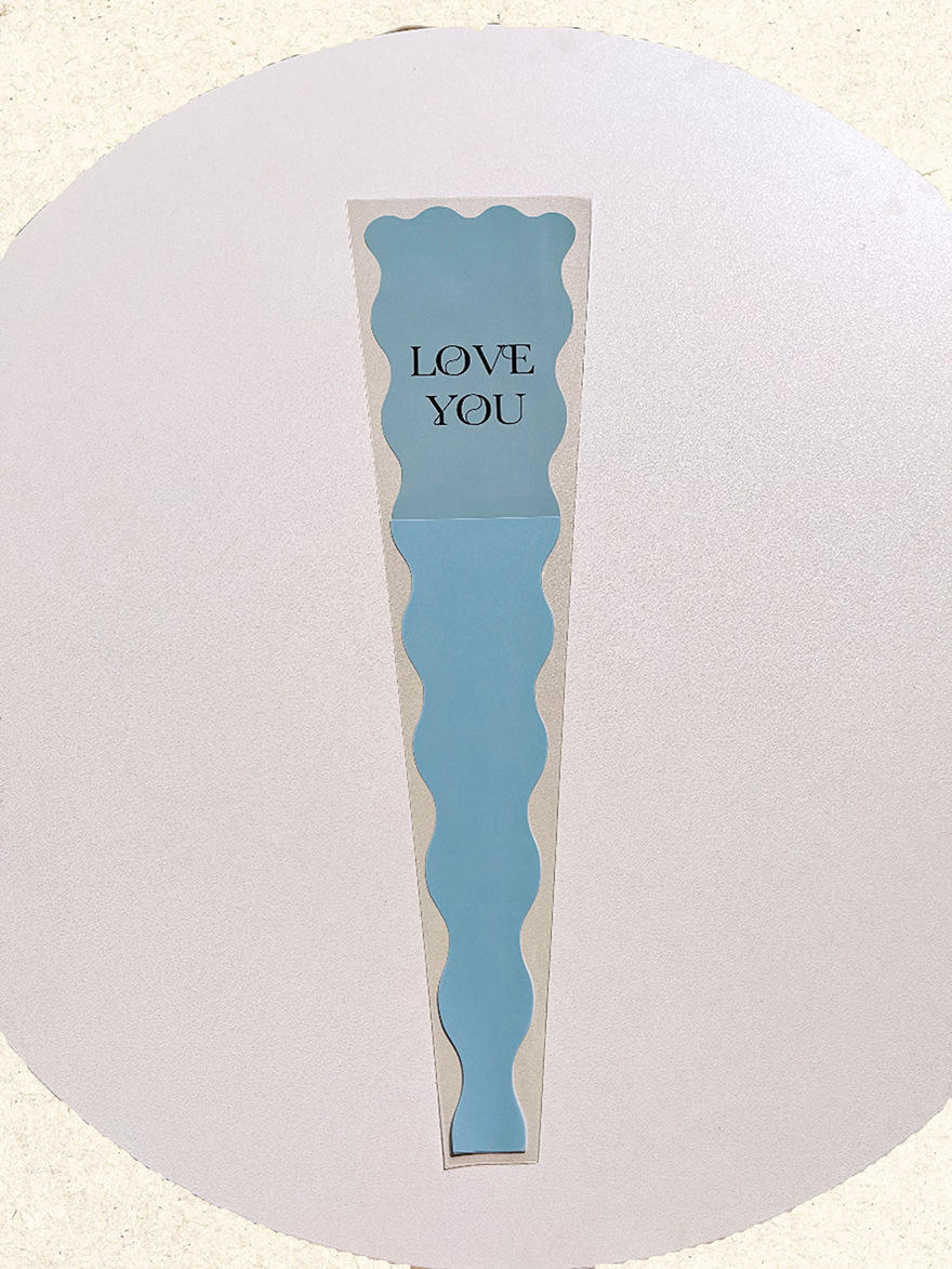 Mermaid single bag blue