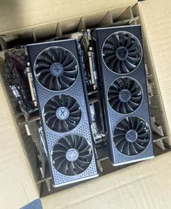 XFX RX6900XT Tarjeta gráfica de escritorio para juegos de 16GB, interfaz PCI Express que funciona bien, ventilador enfriador, interfaz de salida DVI de segunda mano