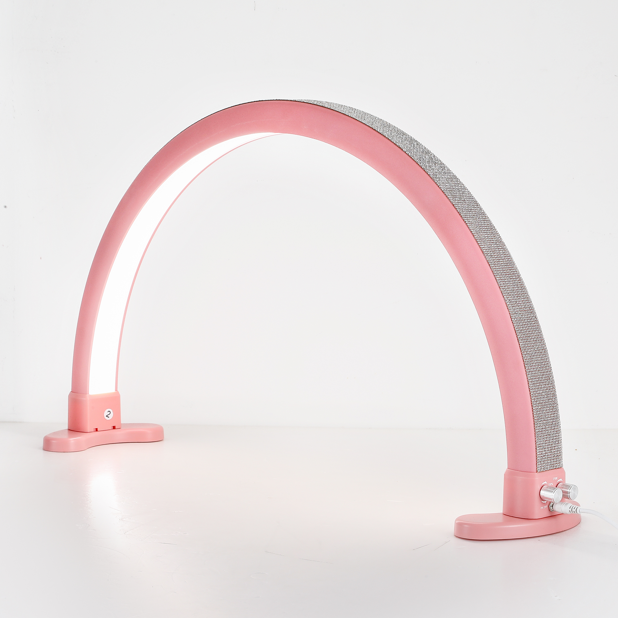 Rose avec diamant 28''