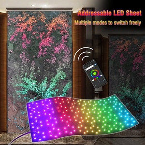 <strong>SM16703</strong> 32 IC 192leds <strong>Led</strong> Display Sheet Multi Color Rgb Pixels <strong>Led</strong> Sheet Full Black PCB <strong>Led</strong> Sheet Screens for Advertising - Product Image 2