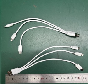 ETERNALSTARマイクロUSBスプリッタケーブル3 in 1マルチマイクロUSB充電コードタイプオスからUSB C 3.1電源充電コード - Product Image 3