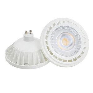 Dimmable COB <strong>AR111</strong> Spotlight 25W LED <strong>ES111</strong> Recessed Ceiling Light Source Warm White G53 GU10 Base 12V-265v Qr111 Downlight