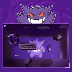 Pokemon Gengar Razer athus V3 için sınırlı sayıda yumuşak yüksek yoğunluklu kaymaz oyun Mouse Pad su geçirmez köpük fare Mat - Product Image 2