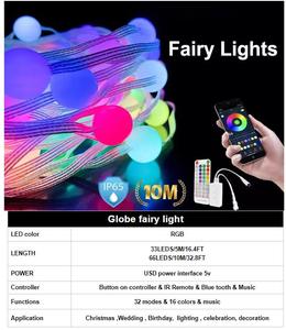 High Quality DC5V 12V 24V Single Color Full Color <strong>LED</strong> <strong>Pixel</strong> <strong>Module</strong> Mini Point <strong>String</strong> Light for Outdoor Use 30 50 40mm - Product Image 5