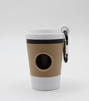 White cap(with 1 roll bags)
